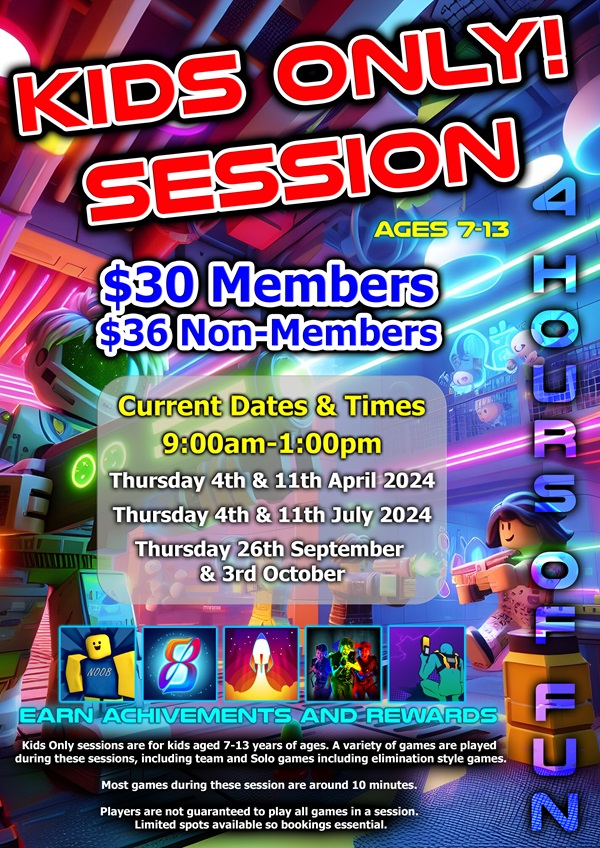 School Holiday Laser Tag Perth